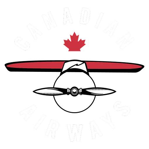 Decorative Mache Kino Canadian Airways logo